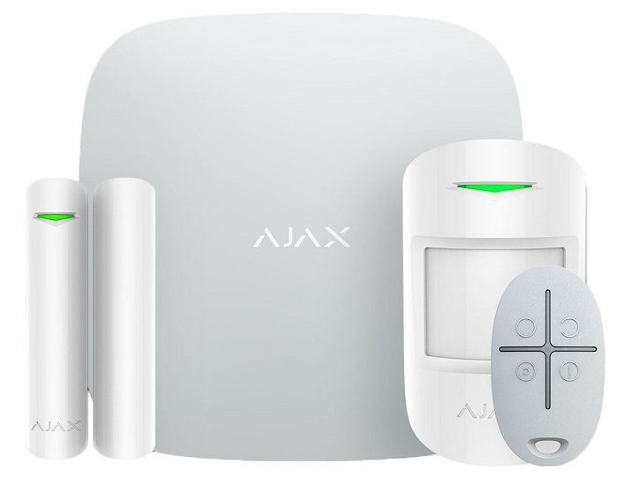Комплект беспроводной GSM-сигнализации Ajax StarterKit Plus (13541.35.W), главное фото