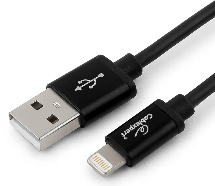 Кабель AM/Lightning Cablexpert Silver
