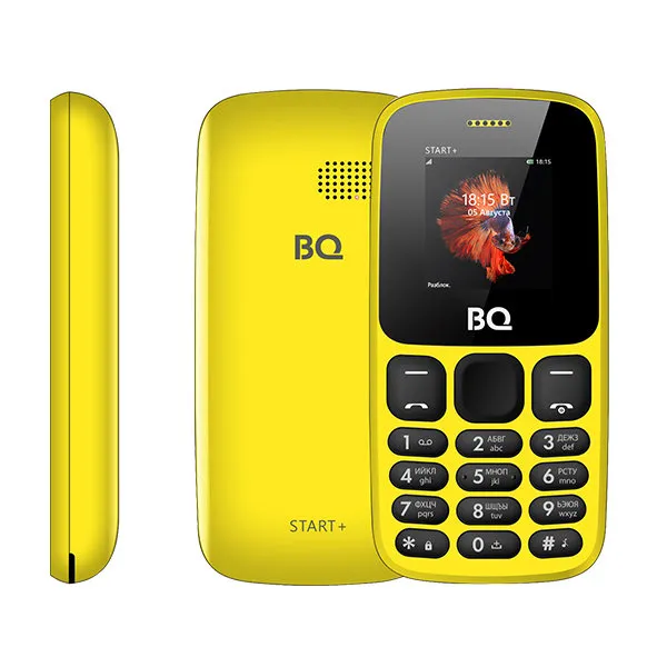Мобильный телефон BQ Start+ Yellow