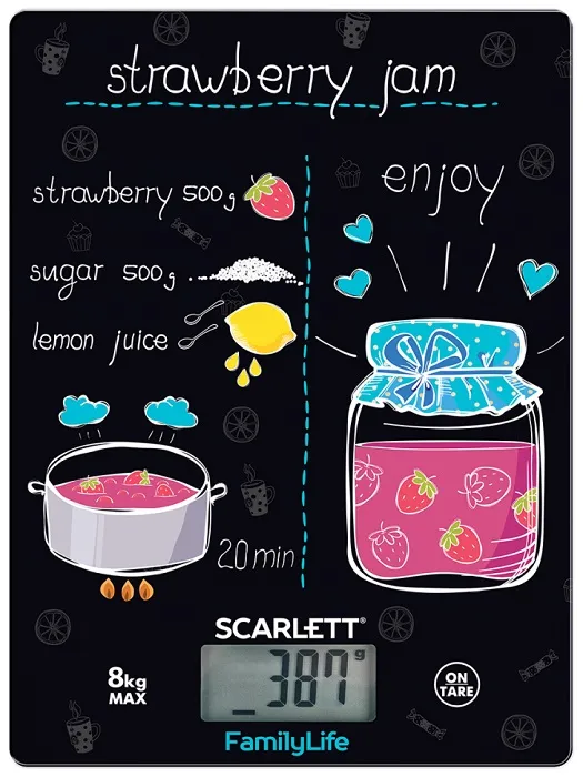 Весы кухонные Scarlett SC-KS57P90