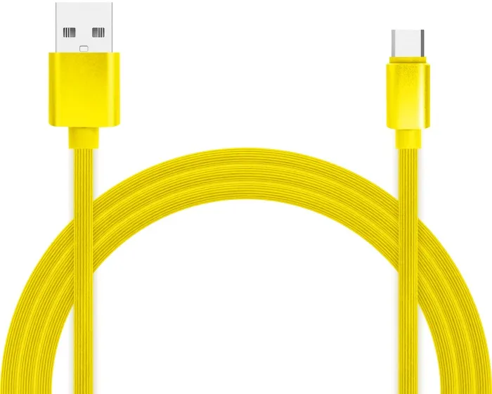 Кабель AM/Type-C USB 2.0 Jet.A JA-DC34 Yellow