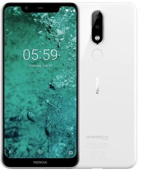 Смартфон Nokia 5.1 Plus DS TA-1105 White