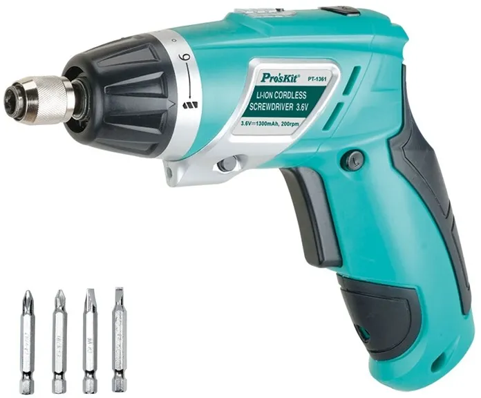 Шуруповерт ProsKit PT-1361F