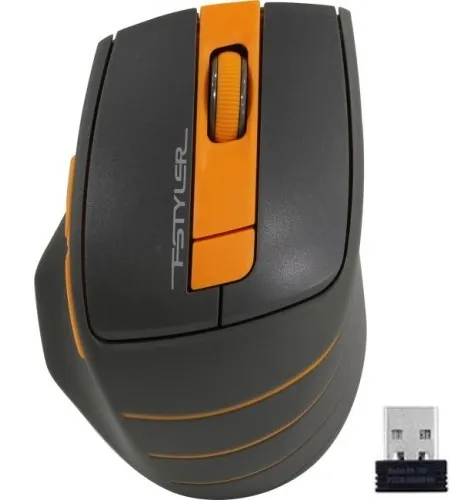 Мышь беспроводная A4Tech Fstyler FG30 Grey Orange