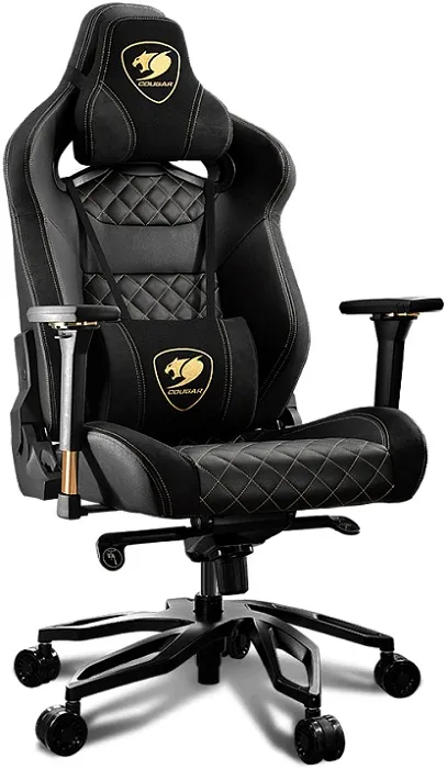 Кресло для геймеров Cougar Throne Royal Black