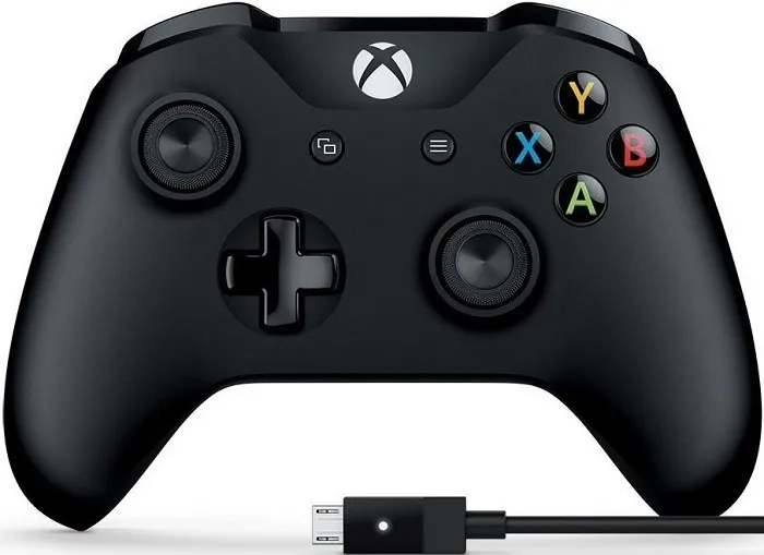 Геймпад беспроводной Microsoft Xbox One Controller + Cable for Windows