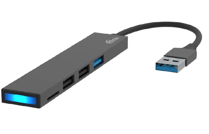 USB-хаб 3.0 Ritmix CR-4315 Metal