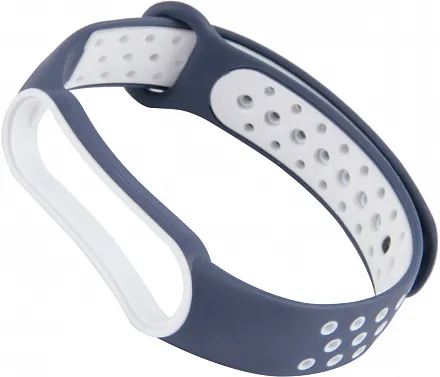 Ремешок силиконовый Xiaomi Mi Band 5/6 Red Line