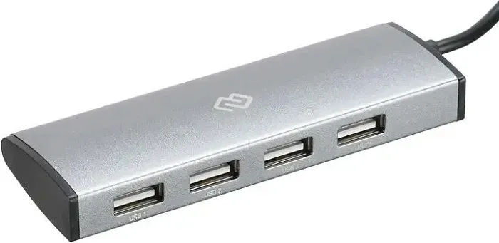 USB-хаб TypeC Digma HUB-4U2.0-UC-DS