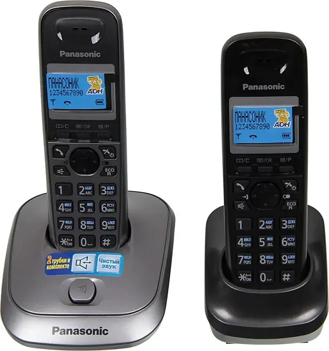 Телефон беспроводной DECT Panasonic KX-TG2512RU1