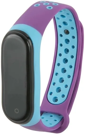 Ремешок силиконовый Xiaomi Mi Band 3/4 Red Line