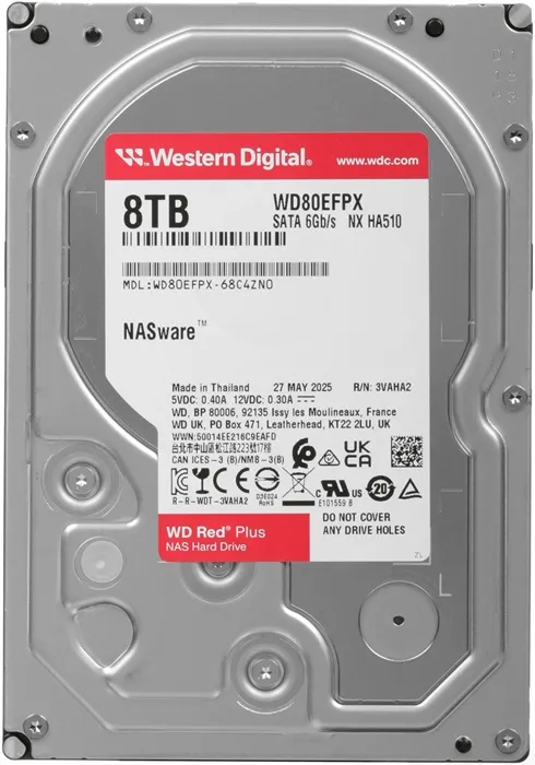 Жесткий диск 3.5" 8Тб WD Red Plus