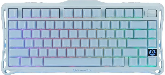 Клавиатура GravaStar Mercury K1 Ice Blue
