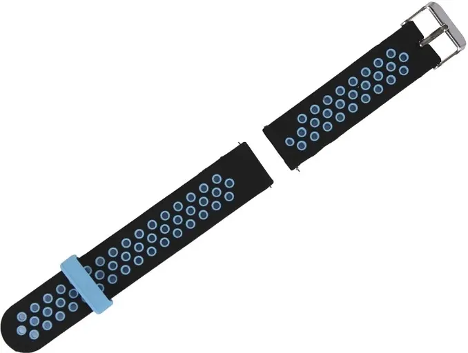 Ремешок силиконовый Xiaomi Amazfit Bip/GTS 20 mm Red Line