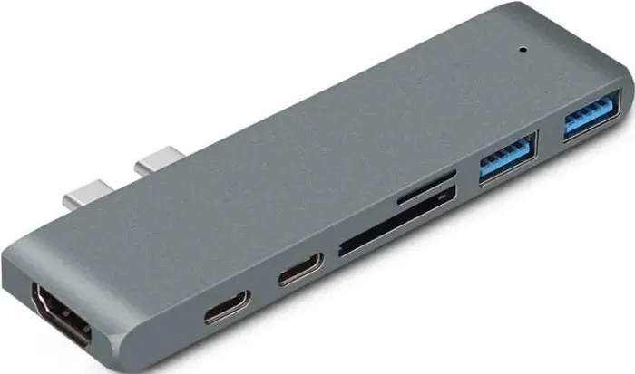 USB-хаб TypeC Jet.A JA-HV11 Space Gray