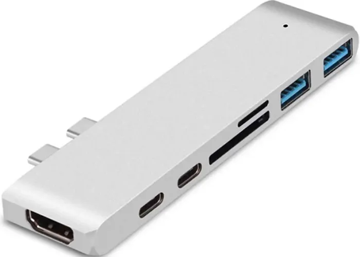 USB-хаб TypeC Jet.A JA-HV11 Silver