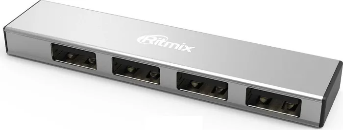 USB-хаб Ritmix CR-2407 Silver