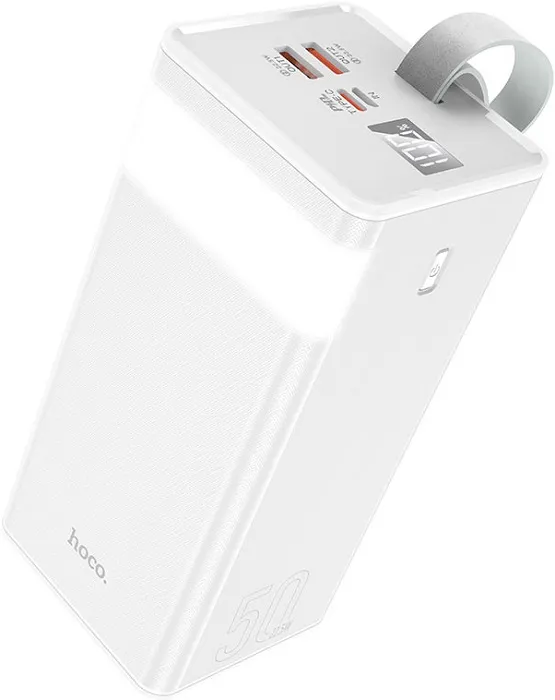 Портативный аккумулятор 50 000 мАч Hoco J86A White