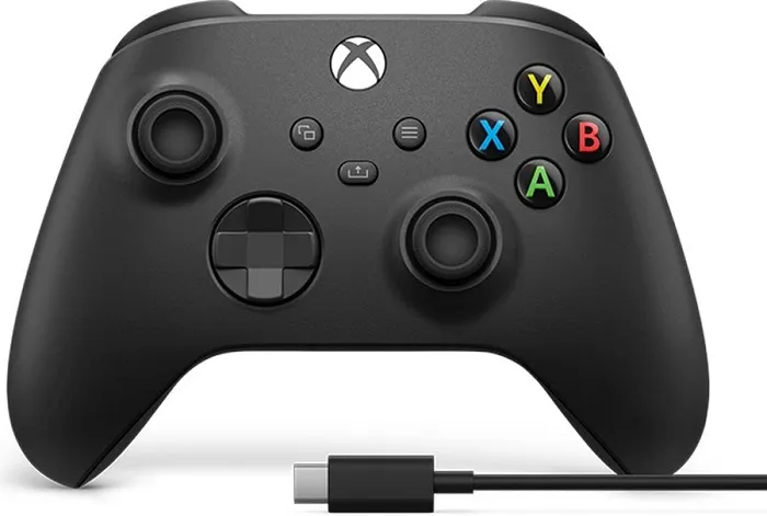Геймпад беспроводной Microsoft Xbox One Controller + Cable for Windows