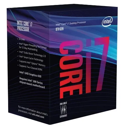 Процессор Intel Core i7 8700