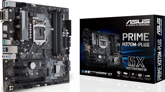 Материнская плата intel H370 Asus PRIME H370M-PLUS
