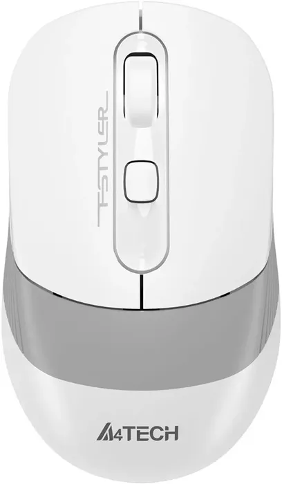 Мышь беспроводная A4Tech Fstyler FG10CS Air Grayish White