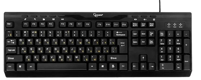 Клавиатура Gembird KB-8335UM-BL