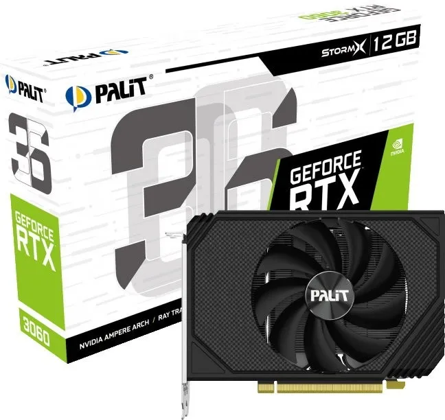 Видеокарта nVidia RTX 3060 Palit RTX 3060 StormX