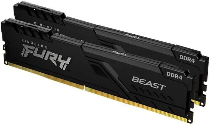 Оперативная память DDR4 16Гб Kingston FURY Beast Black