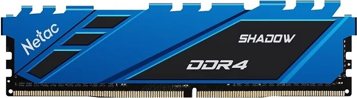 Оперативная память DDR4 8Гб Netac Shadow C18 Blue
