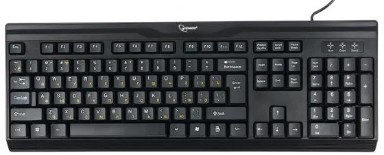 Клавиатура Gembird KB-8335U-BL