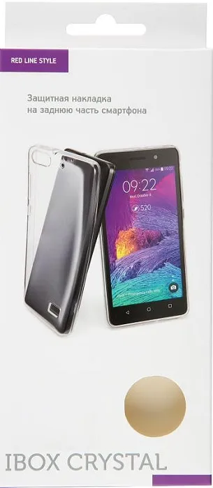 Чехол для смартфона Samsung Galaxy A24 Red Line iBox Crystal
