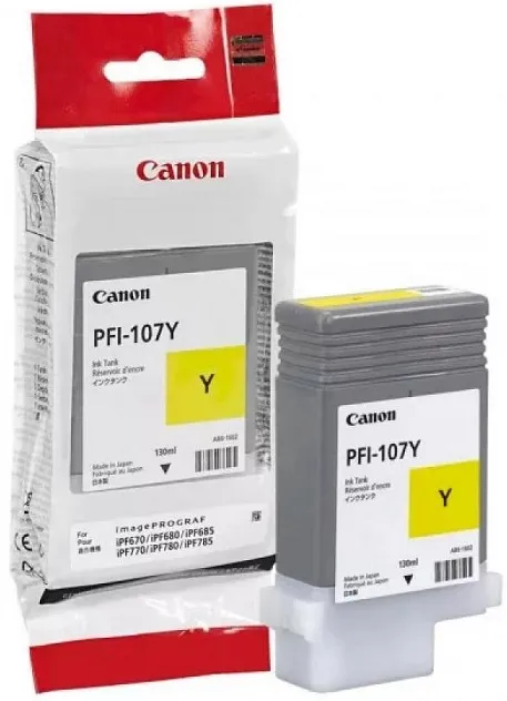 Картридж струйный Canon PFI-107 Y