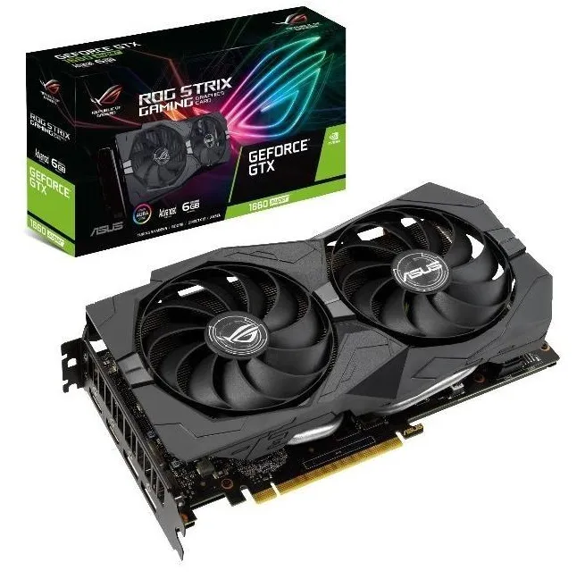 Видеокарта nVidia GTX 1660 SUPER Asus ROG-STRIX-GTX1660S-A6G-GAMING