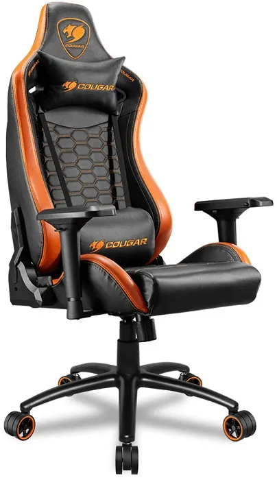 Кресло для геймеров Cougar Outrider S Black Orange