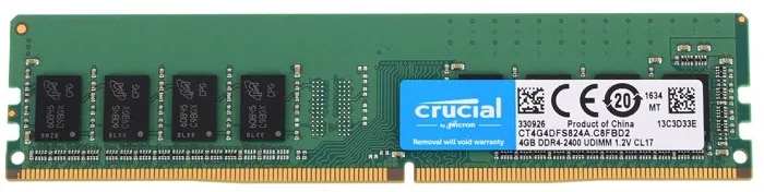 Оперативная память DDR4 4Гб Crucial