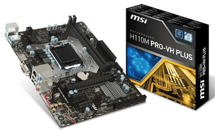Материнская плата intel H110 MSI H110M PRO-VH PLUS