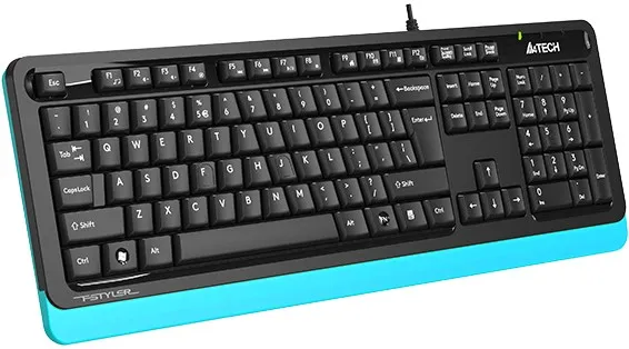 Клавиатура A4Tech Fstyler FKS10 Black Blue