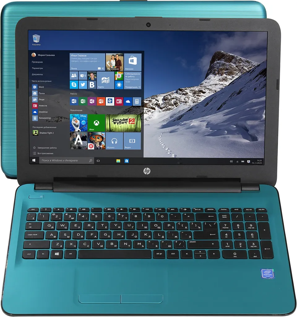 Ноутбук 15.6" HP 15-ay515ur
