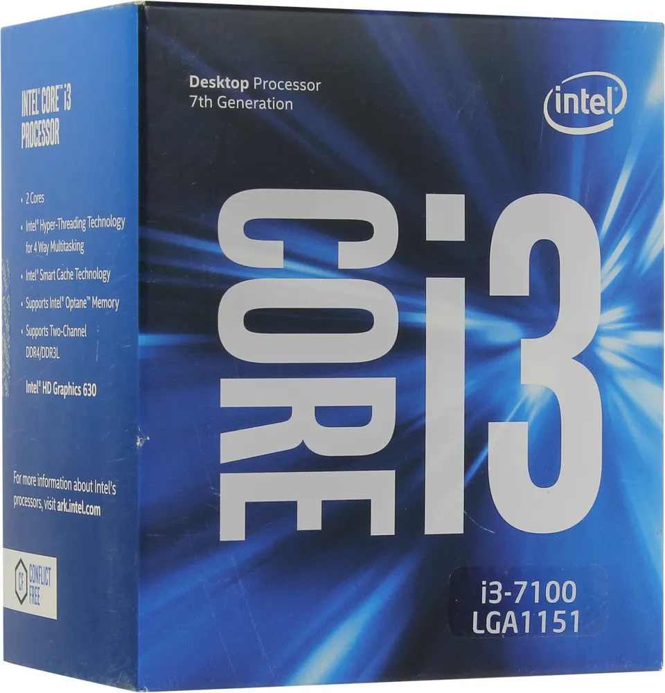 Процессор Intel Core i3 7100