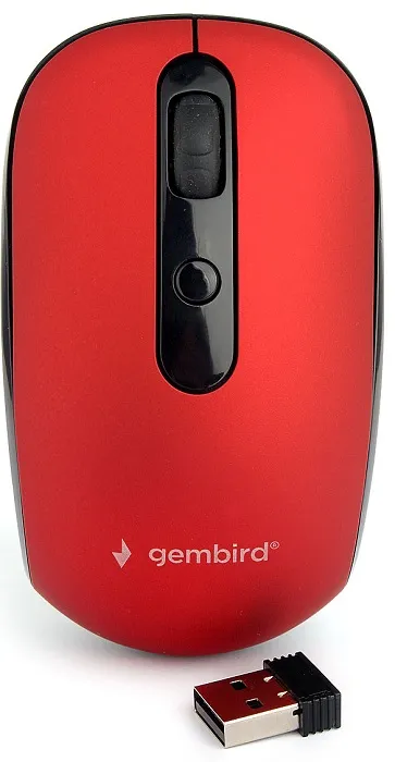Мышь беспроводная Gembird MUSW-355-R
