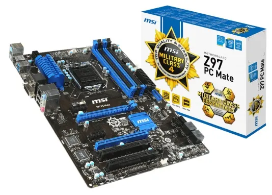 Материнская плата intel Z97 MSI Z97 PC Mate