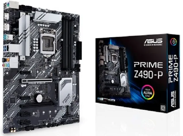 Материнская плата intel Z490 Asus PRIME Z490-P