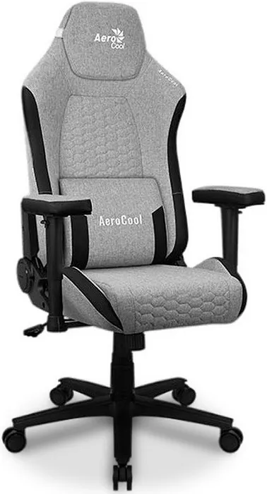 Кресло для геймеров AeroCool CROWN PLUS AeroWeave Ash Grey