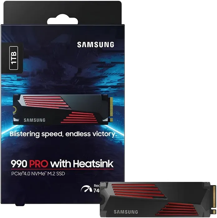 SSD-накопитель M.2 NVMe 1Тб Samsung 990 PRO