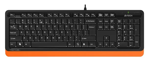 Клавиатура A4Tech Fstyler FK10 Black Orange