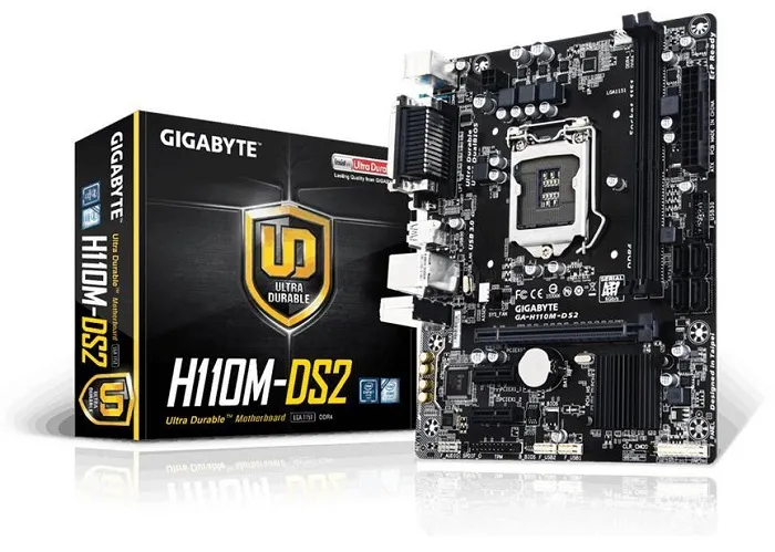 Материнская плата intel H110 Gigabyte GA-H110M-DS2