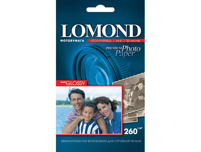Фотобумага 10х15 LOMOND