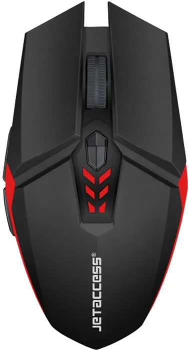 Мышь беспроводная Jet.A OM-U58G Black-Red