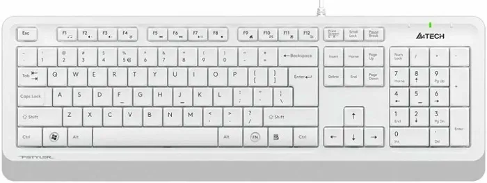 Клавиатура A4Tech Fstyler FK10 White Grey